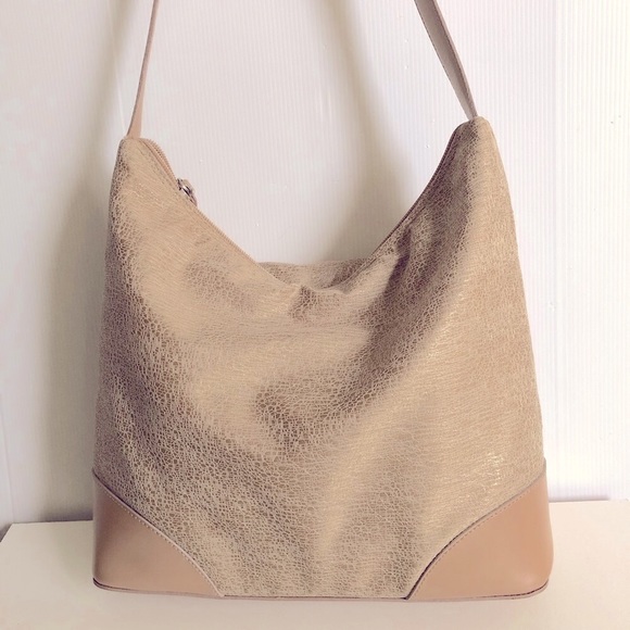 CLEAR OUT🔥Italy Genuine Leather Beige Bag ASTORE - Picture 2 of 6
